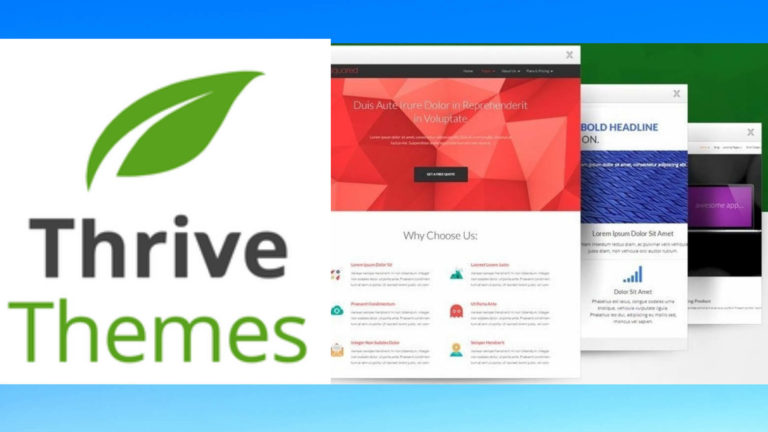 Get 10 Premium Themes from Thrive Themes for FREE